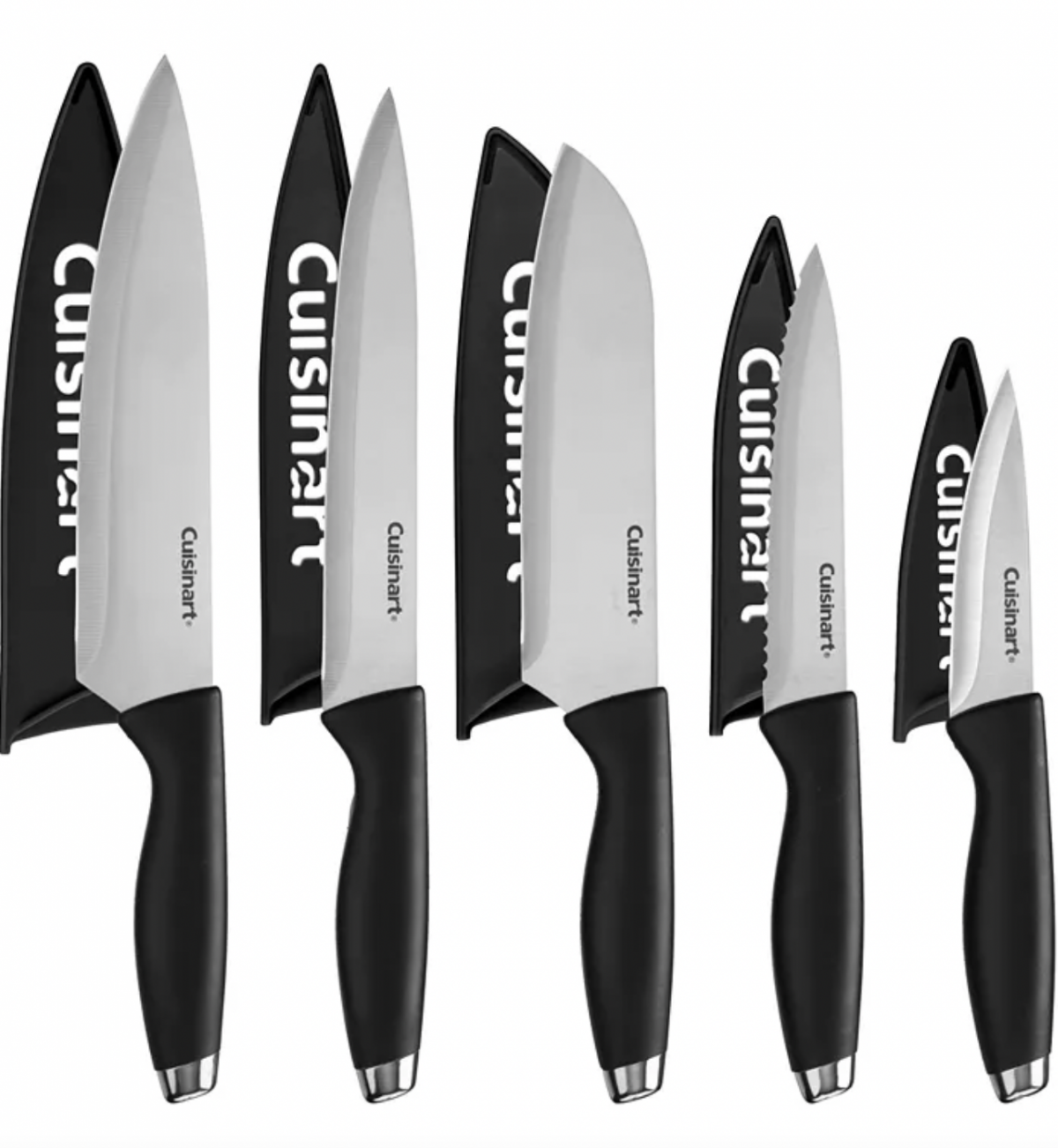 10-piece Cutlery Set with Stainless Steel End Caps