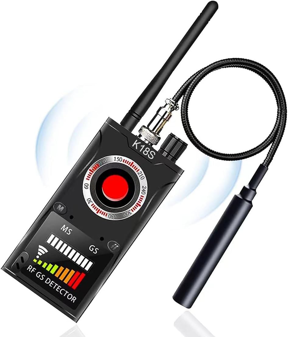 JINORTUA SpyGuard Pro Hidden Camera GPS Tracker Finder for Hotels Travel Bathrooms Offices and Cars