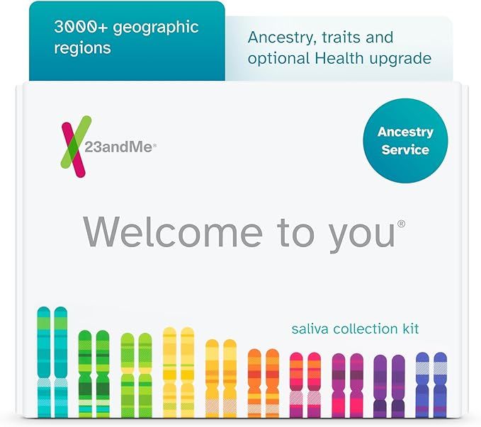 23andMe Ancestry Service - DNA Test Kit with Personalized Genetic Reports