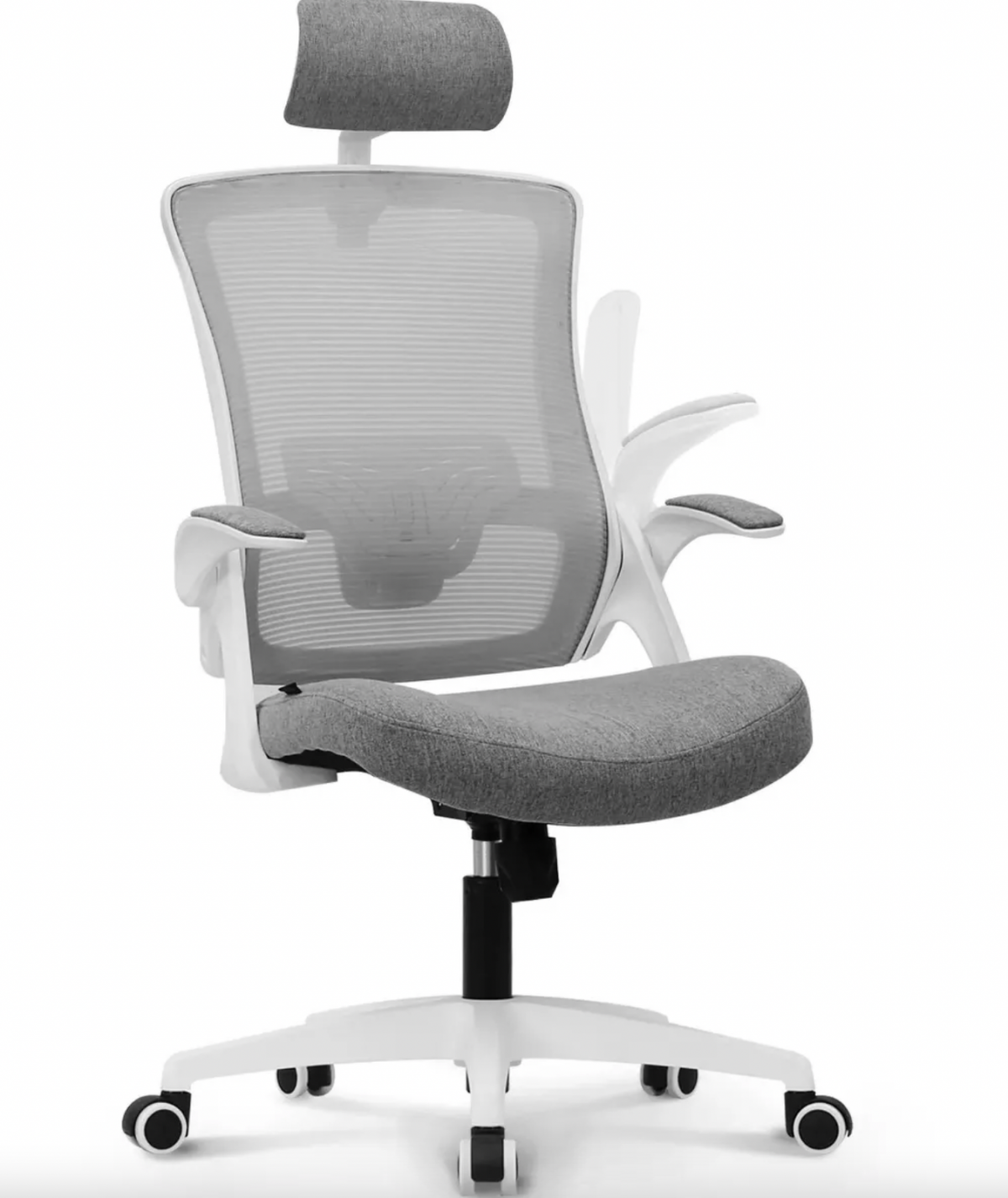 Neo Chair Ergonomic High Back Office Chair with Flip-up Arms Adjustable Headrest, Computer Desk Chair