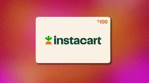 Instacart $100 Gift Card at Coscto Only Needs $79.99