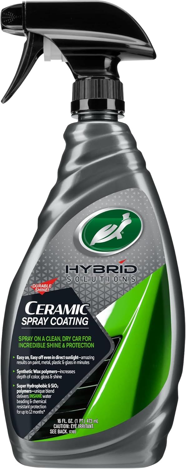Turtle Wax 53409 Hybrid Solutions Ceramic Spray Coating 16 oz High Shine Extreme Protection for All Vehicles