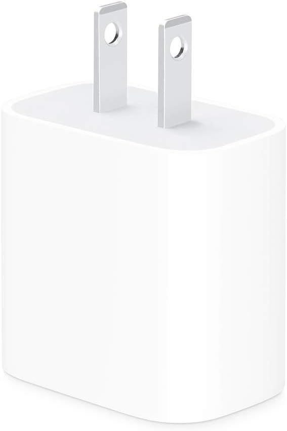 Apple 20W USB-C Power Adapter - iPhone Charger with Fast Charging Capability Type C Wall Charger