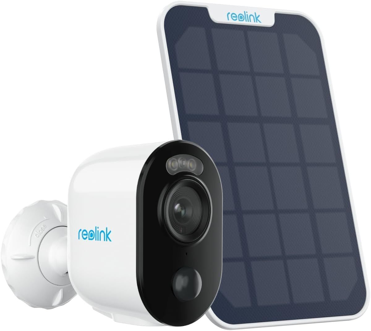REOLINK Argus 3E - 2K Wireless Security Solar Camera with Smart Detection Rechargeable Battery and Home Hub Integration
