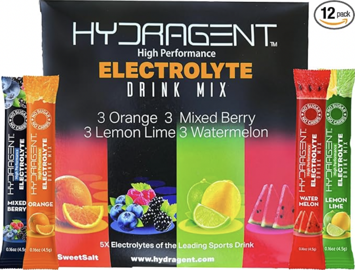 Zero Sugar Electrolyte Stick Packs | 1200mg Core Electrolytes | Magnesium & Potassium for Hydration & Recovery