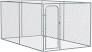 PawHut Heavy Duty Dog Cage, Secure Lock