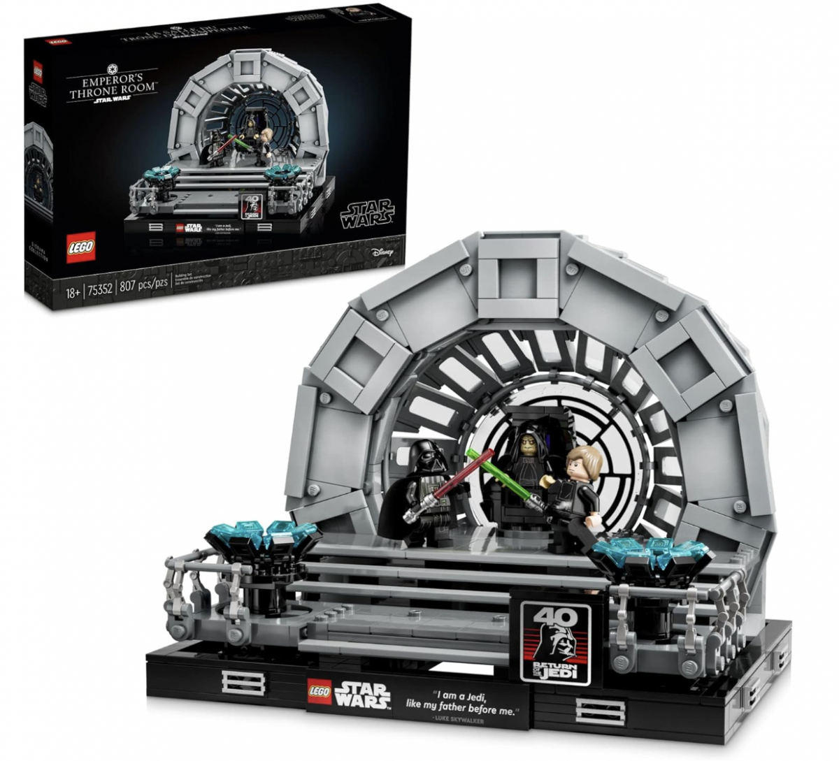 LEGO Star Wars Emperors Throne Room Diorama (607-Pieces)
