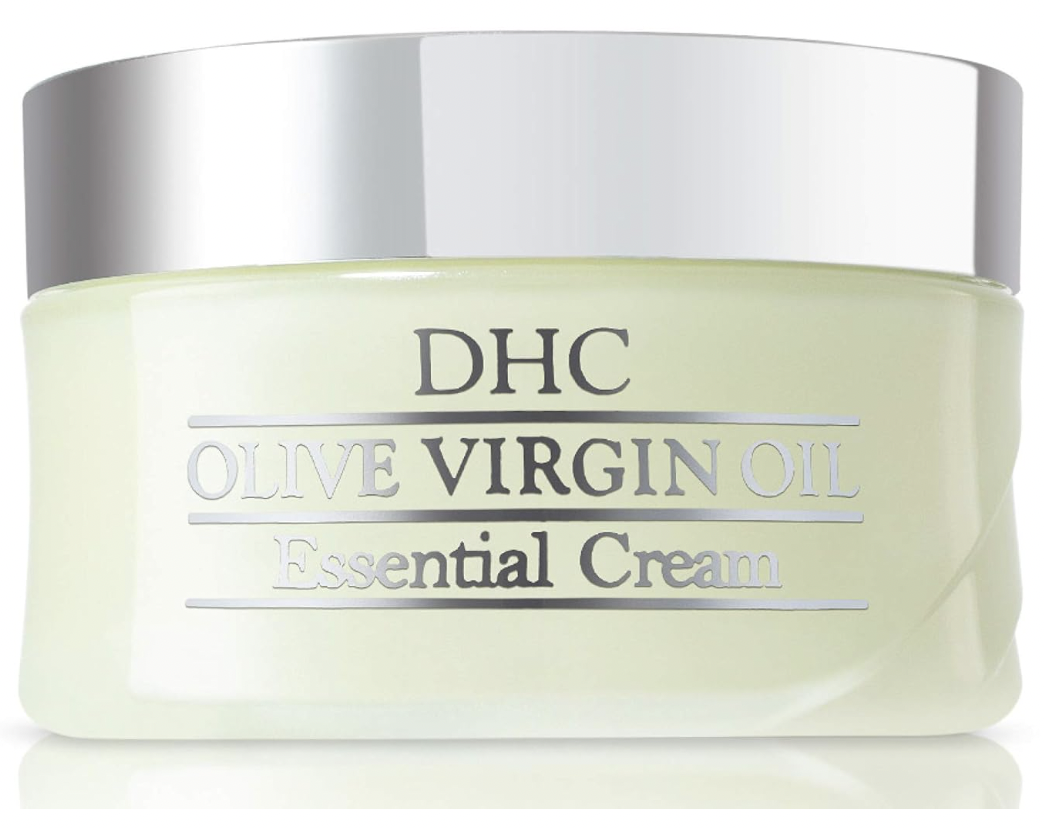 DHC Olive Virgin Oil Essential Cream, Moisturizer, Hydrating, Promotes Skin Elasticity, Radiant, Fragrance And Colorant Free, Ideal For All Skin