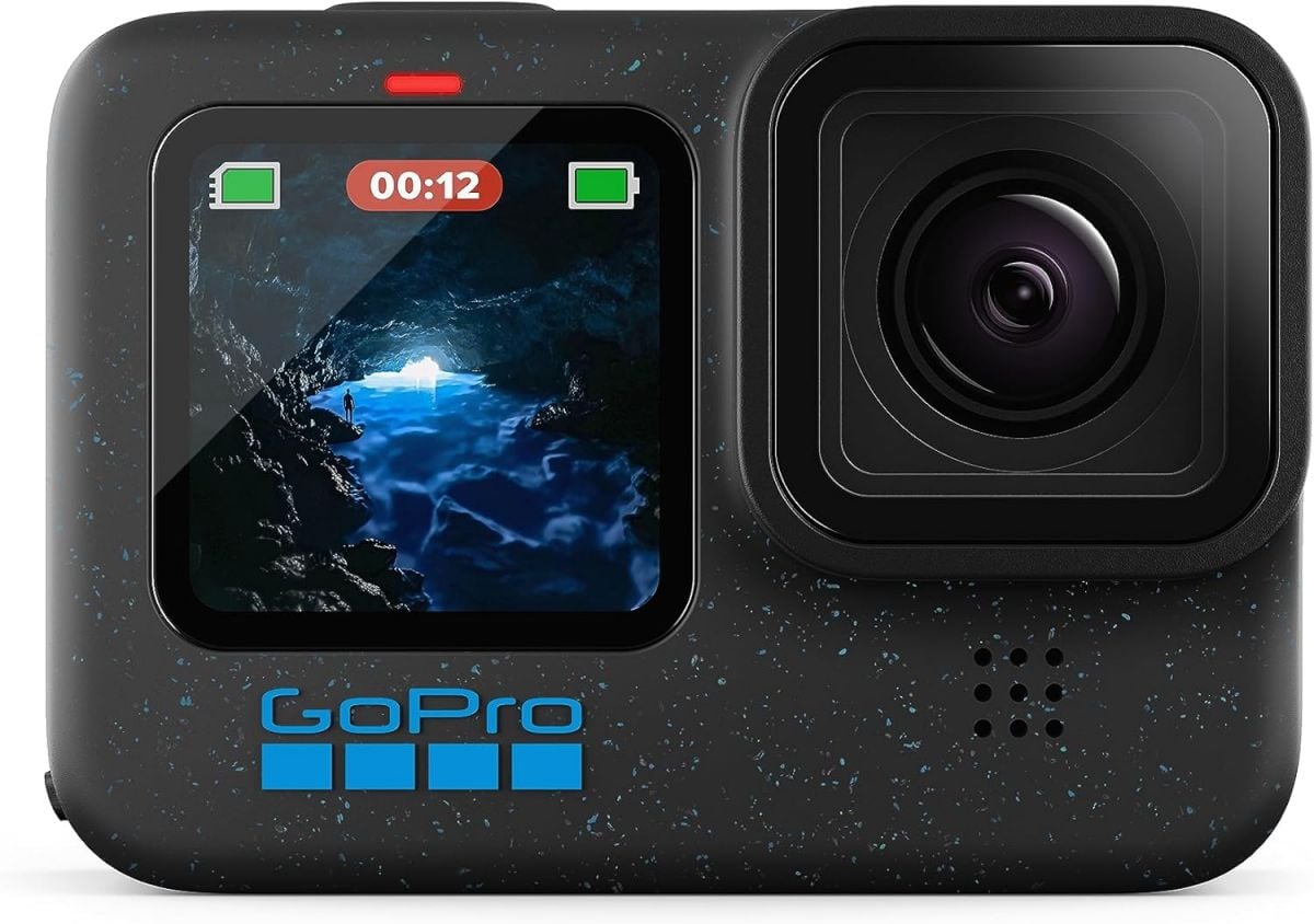 GoPro HERO12 Black Ultra HD Waterproof Action Camera with 5.3K Video 27MP Photos HDR Image Sensor Live Stream & Stabilization