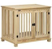 PawHut Wooden Dog Crate Furniture