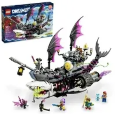 LEGO DREAMZzz Nightmare Shark Ship 71469 Building Toy Set