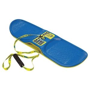 Airhead 27" Snowboard Skate Perfect Christmas Gift Vibrant Blue Yellow Design