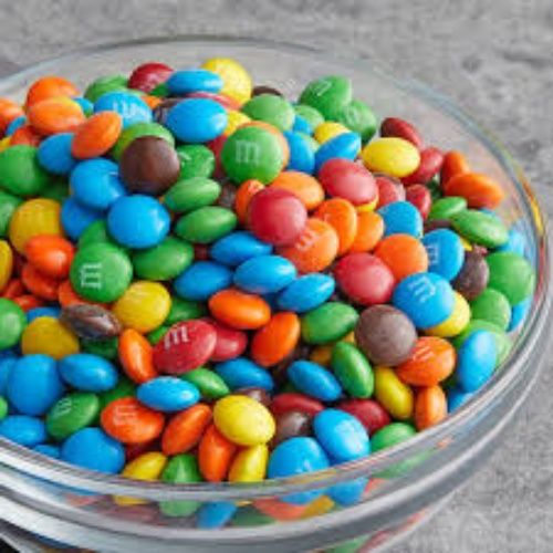 M&M's Milk Chocolate Candies Whole Topping, 25 lb