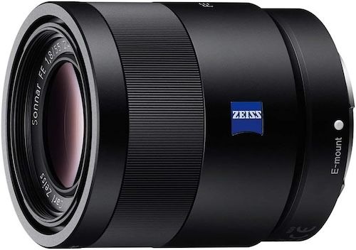Sony Refurbished 55mm F1.8 Sonnar T FE ZA Full Frame Fixed Lens