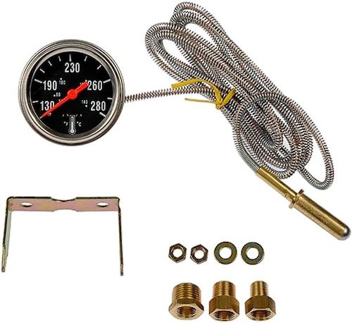 Dorman 7-123 Mechanical Water Temperature Gauge Winter Essential Auto Parts