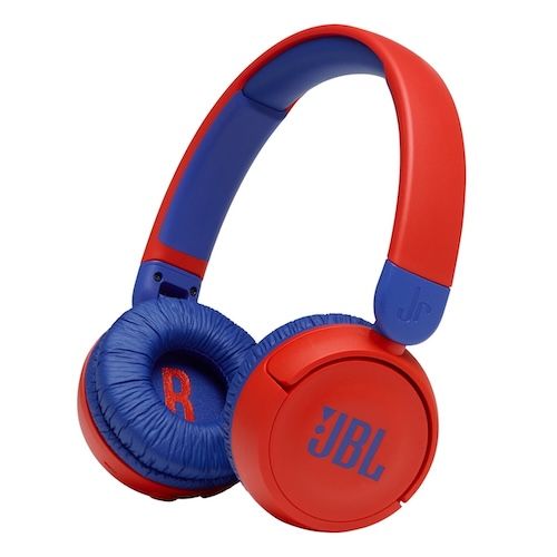 JBL Jr310 Wireless On-Ear Headphones for Kids Red and Blue Perfect Gift