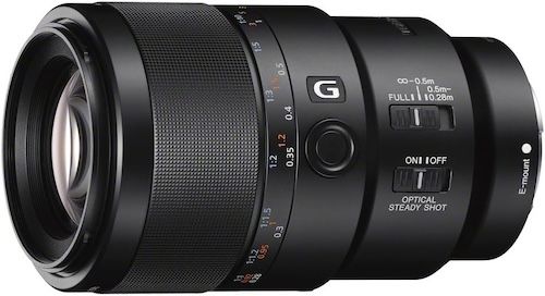 Sony FE 90mm f/2.8 Macro G OSS Lens for Mirrorless Cameras Black