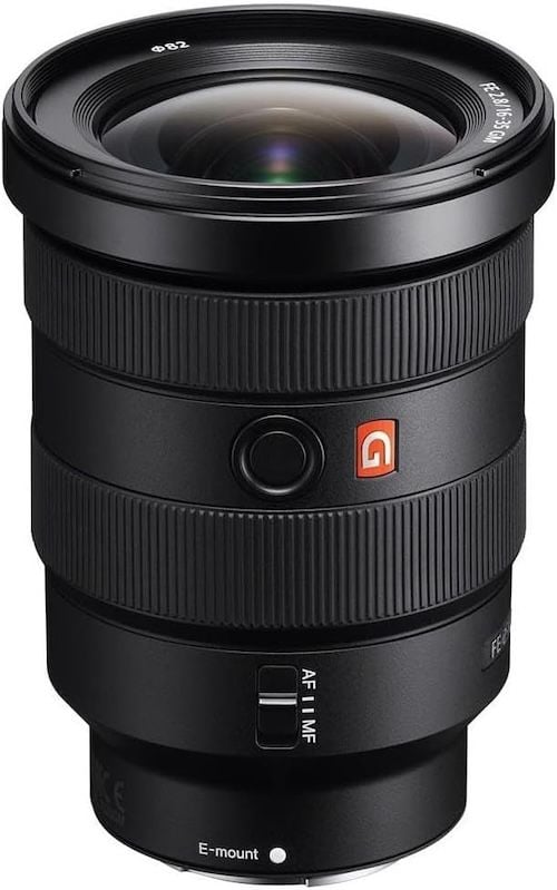 Sony G Master 16-35mm F2.8 Wide-Angle Zoom Lens Black