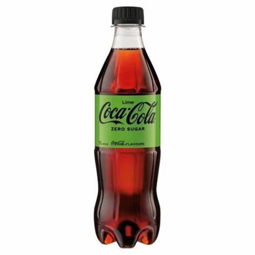 Coca-Cola Lime Zero Sugar Soft Drink, Lemonade, 16.9 fl oz