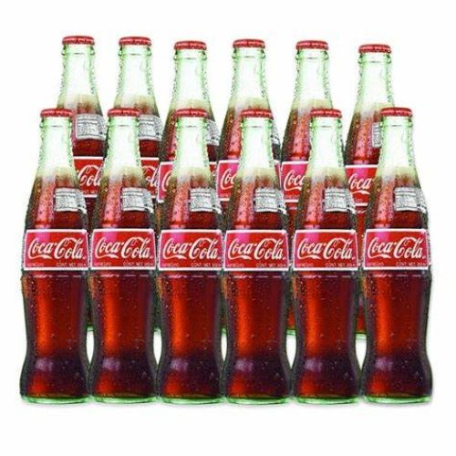 Coca-Cola Mexican Authentic Real Cane Sugar Sweetened 12/12 fl oz (12 Pack)