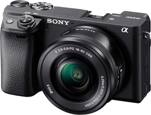 Sony Alpha a6400 Mirrorless Camera with 16-50mm Lens 4K Video Eye Autofocus Flip Screen