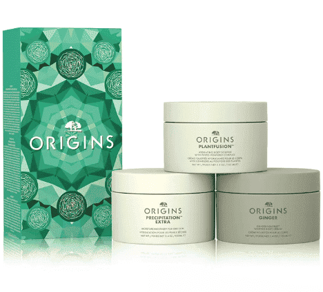 Origins 3pc Nourishing Body Cream Trio Holiday Gift Set
