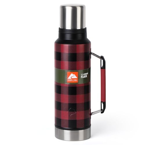 Ozark Trail 1.5 Quart Buffalo Plaid Water Bottle