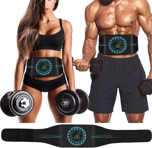 Lesofi Ab Muscle Toner and Trainer Belt for Fitness and Weight Loss
