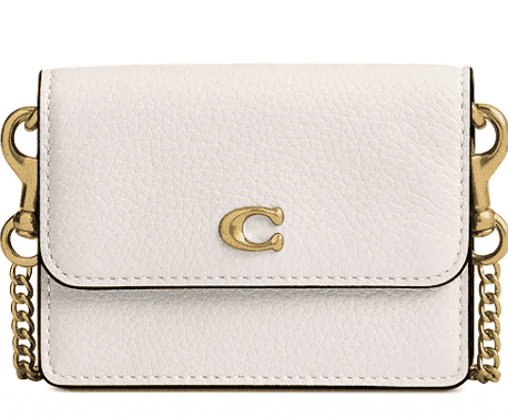 COACH Essential Half Flap Card Case