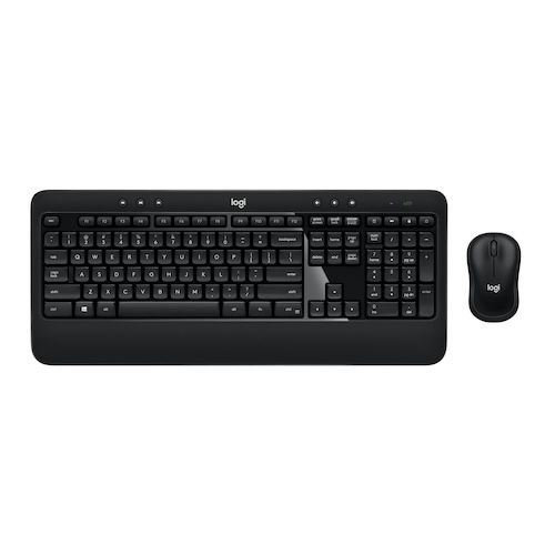 Logitech Wireless Keyboard and Mouse Combo Advanced Black