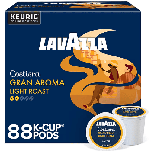Lavazza Gran Aroma Coffee Keurig® K-Cup® Pods, Medium Roast, 88 K-Cup Pods