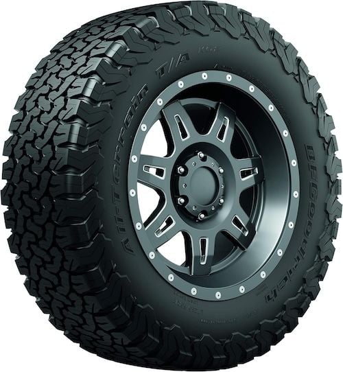 BFGoodrich All-Terrain All-Season Tire for Light Trucks T/A KO2 LT285/70R17 116/113