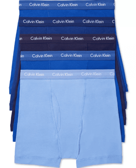 Calvin Klein Men's 5-Pack Cotton Classic Boxer Briefs Underwear
