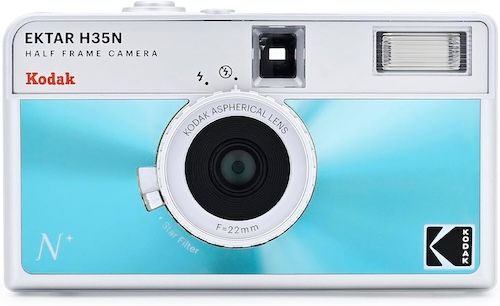 KODAK EKTAR H35N Focus-Free Half Frame Camera with Star Filter Coated Lens Reusable Design