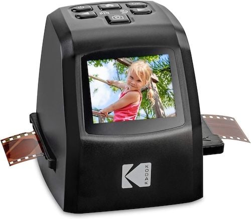 KODAK Mini Film Slide Scanner Converts 35mm 126 110 Super 8 8mm to 22MP JPEG with LCD Screen