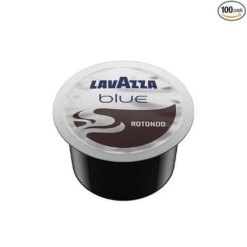 Lavazza BLUE Capsules, Espresso Rotondo Coffee Blend, Dark Roast, Value Pack, 28.2 Ounce(Pack of 100)