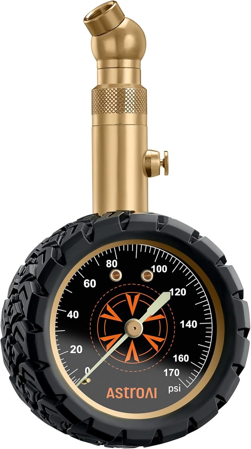 AstroAI Digital Tire Pressure Gauge 0-150PSI with 2 Inch Glow Dial