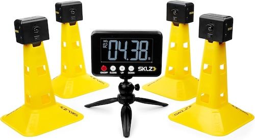 SKLZ Yellow Speed Gates for Athletic Performance and Agility Training