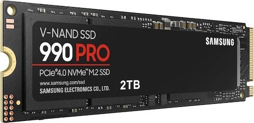 Samsung 990 PRO SSD NVMe M.2 PCIe Gen4, M.2 2280 Internal Solid State Hard Drive