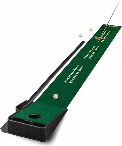 SKLZ Accelerator Pro Golf Putting Mat with Auto Return and Distance Alignment