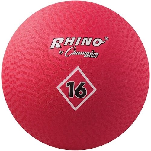 Champion Sports Playground Ball Red 16-Inch PG16RD