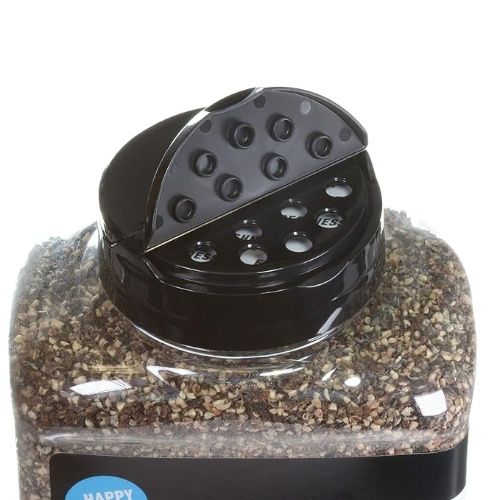 Happy Belly Black Pepper, Coarse Ground, 18 oz