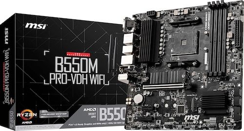MSI B550M PRO-VDH WiFi ProSeries Motherboard