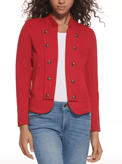 Tommy Hilfiger Women's Military Band Jacket