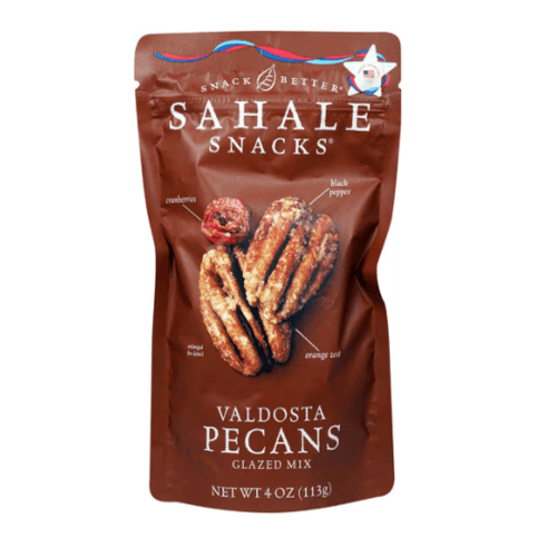Sahale Snacks Valdosta Pecans Glazed Mix, Cranberries, Black Pepper, Orange Zest, 4 oz