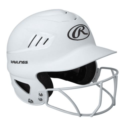 Rawlings Coolflo Fastpitch Softball Helmet with Face Guard