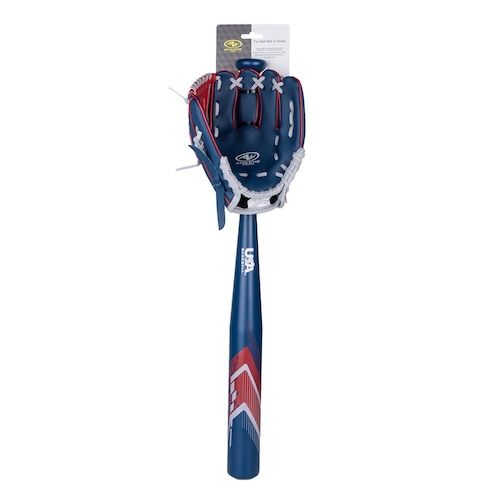 Athletic Works Teeball Bat and Glove Combo Set