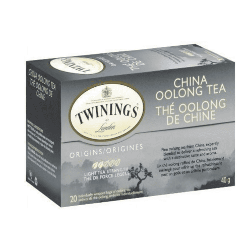 Twinings China Oolong Tea, 20 Count Boxes, Pack of 6, 40 g