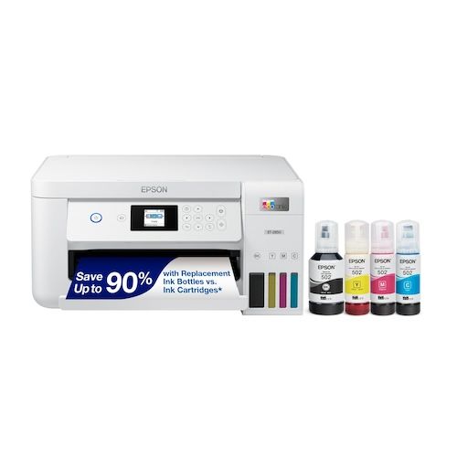 Epson EcoTank ET-2850 Wireless Color All-in-One Cartridge-Free Supertank Printer