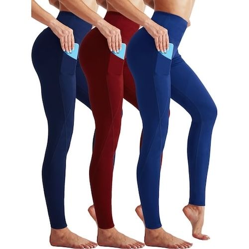 NELEUS Womens High Waist Running Workout Yoga Leggings